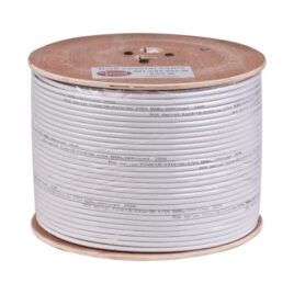 CABLE RG6 WHITE (300MT) 64 BRAID