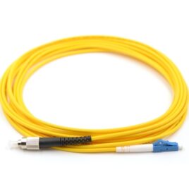 FIBER PATCH LEAD 5M SINGLE MODE FC/PC