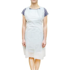 APRONS PL.WHITE [100]