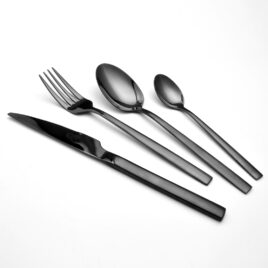 Salton Black Cutlery 16pce