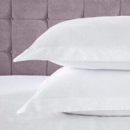Simon Baker  200T COTTON OXFORD PILLOWCASE STD WHITE (PAIR)