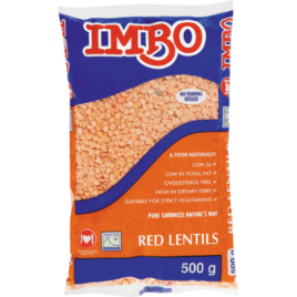 LENTILS RED 500g IMBO#