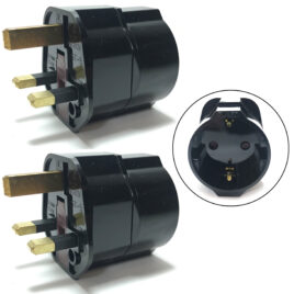 EUROPLUG 2PIN CONVERT T/ENTRY X 3 UNITS