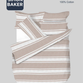 Simon Baker PREMIUM COTTON D/COVER DOUBLE JENNIFER ROSE WOOD