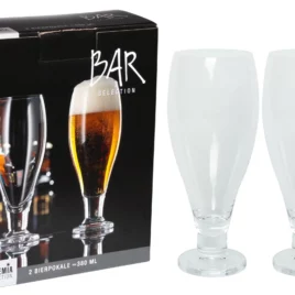 2 Beer Glasses 380ml