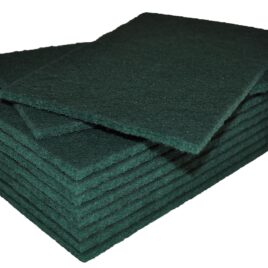 GREEN SCOURER PADS [10]