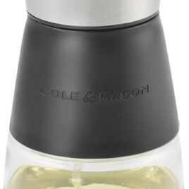 C&M Epping Oil & Vinegar Mister Stainless steel and BPA free plastic Anti-clog filter Simply pump and spray to release oil Useable with a variety of oils Suitable for oil infusions with fresh ingredients