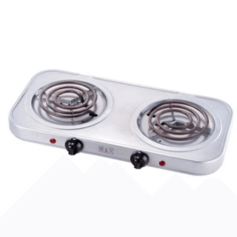 HZDSH01G HAZ DBL SPIRAL HOTPLATE 1000W fast heat tubular spiral heating element 5 heat variable energy regulator control