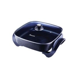 PFP50 ELECTRIC FRYING PAN 1500W. 5.5L capacity Dimensions: 30 x 30 cm 7cm deep interior Adjustable thermostat control with 5 heat settings Temperature range: 50-200ºC