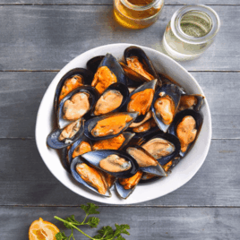 MUSSEL 1/2 SHEL 700g+ LO/CHI