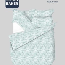 Simon Baker Duvet Cover Kasanova Duck Egg Double