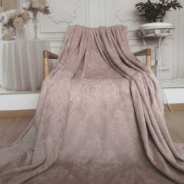 Simon Baker LUXURY PLUSH EMBOSSED BLANKET 200X240CMS CASHMEER