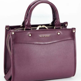 David Jones wine red Handbag