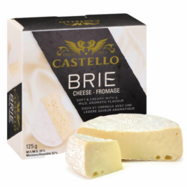 BRIE WEDGE CHS 125g CASTELLO
