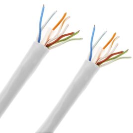 CABLE CAT6 FTP 24AWG WHITE (100M)