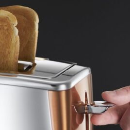 RUSSELL HOBBS 2 SLICE TOASTER LUNA STONE