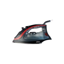 SI220 SALTON THERMO EXPRESS IRON 2000W. Dry, spray, steam ironing. Adjustable thermostat control Continuous steam output: 7-13g/ min Vertical steam. Burst of steam Water spray feature. Self cleaning function Stainless steel soleplate. 120ml water tank capacity Includes 50ml water beaker
