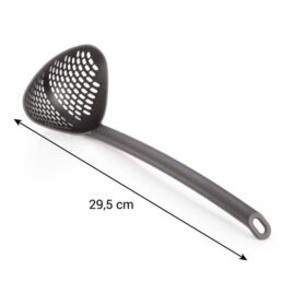 Space Line Straining Ladle Black