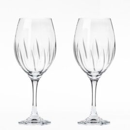 Mistral Wine Aerating Stem 700ML (2) Blown stemware. Durable, aerating glassware 30% decrease of blood alcohol level Ǫuick wine oxygenation, without decanter Lead free. Dishwasher safe Made in Italy