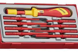 Insulated Torque Screwdriver Set TT1 9 Pieces