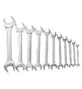 Double Open Ended Spanner Set 11 Pieces