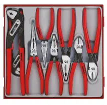 Plier Set Vinyl Grip TT2 8 Pieces